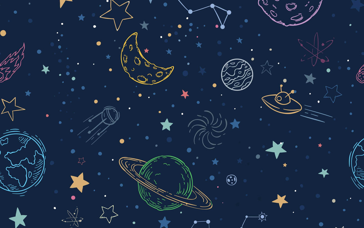 Aperçu du cadrage de Galaxie – Bleu nuit