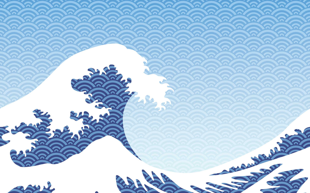 Aperçu du cadrage de Grande vague – Bleu