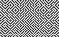 Détail du motif du papier peint panoramique Illusion optique